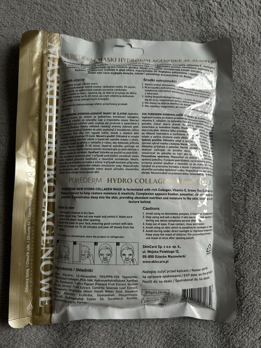 Zestaw maseczek purederm