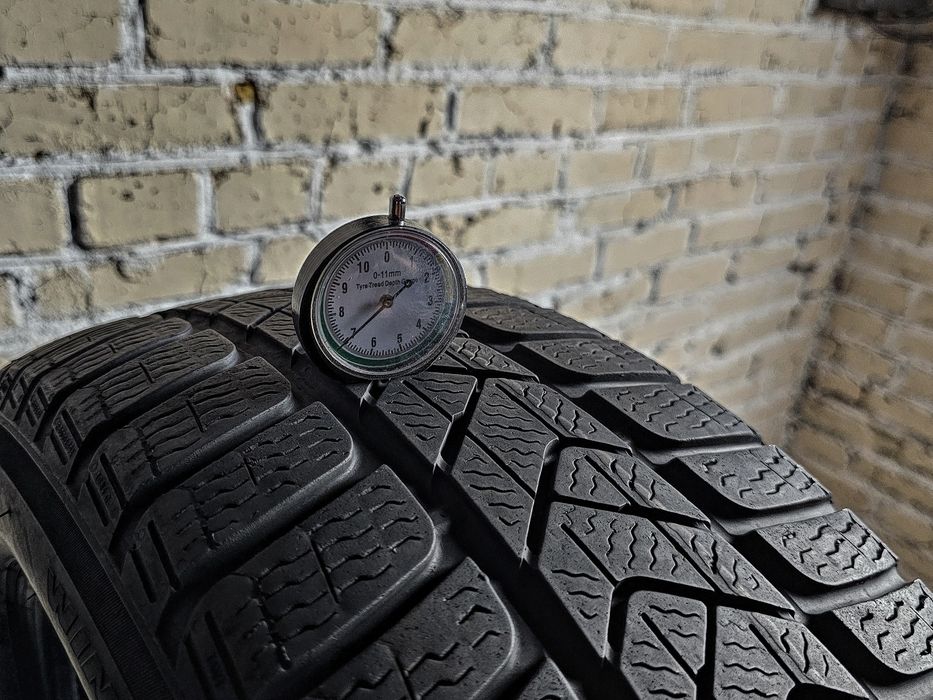 Зимові 215/55r17 Pirelli | 2023 | 7mm | Преміум шини | Антипрокол | Комплект / 4шт | Ідеальний стан, без пошкоджень, без ремонтів, без дефектів