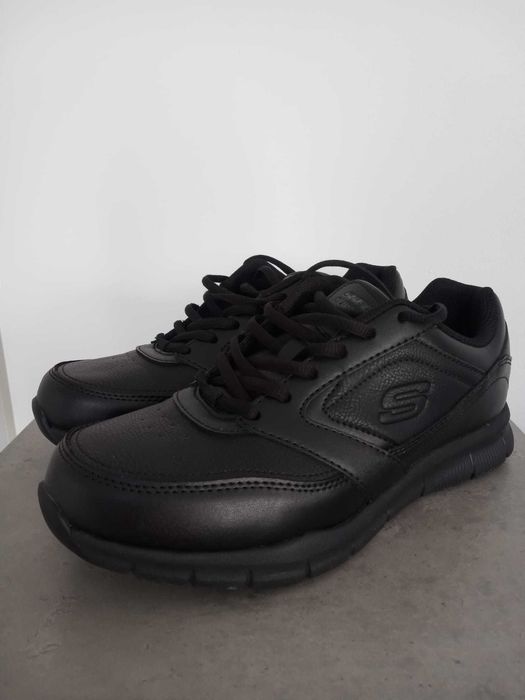 Buty męskie Skechers jak nowe stan idealny rozmiar 40 czarne