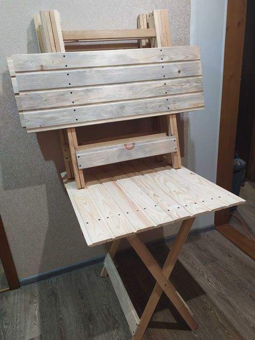 Стол раскладной из дерева: 500 грн. - Інше обладнання Харків на Olx