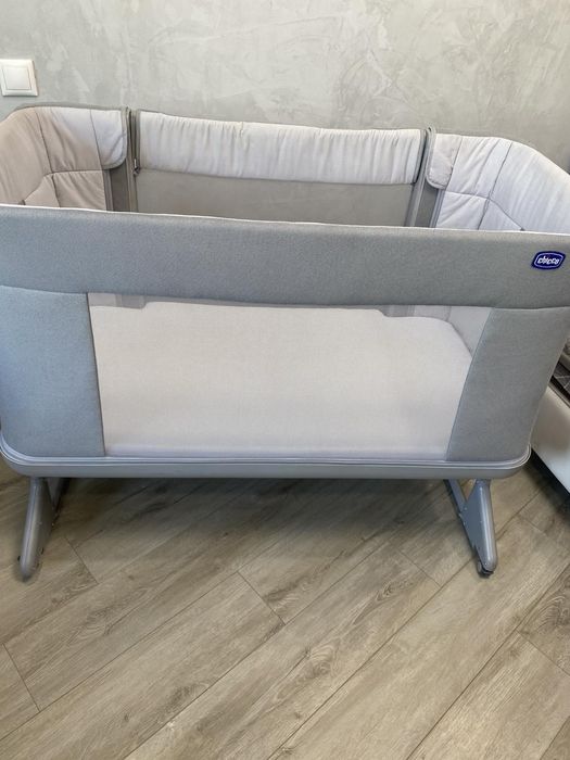 Дитяче ліжко 3 в 1 chicco next 2 me forever/ детская краватка чико
