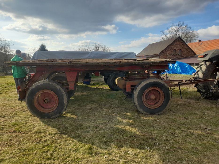 Przyczepa rolnicza THk5 D45 kiper