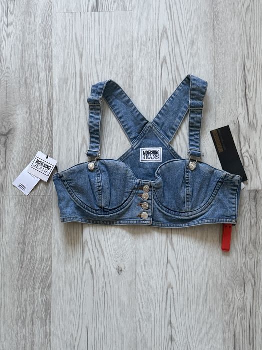 Nowy jeansowy top Moshino Jeans rozmiar L z metkami