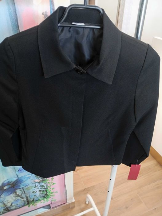 Garnitur dziewczęcy czarny, firma Remix Fashion, 7 lat