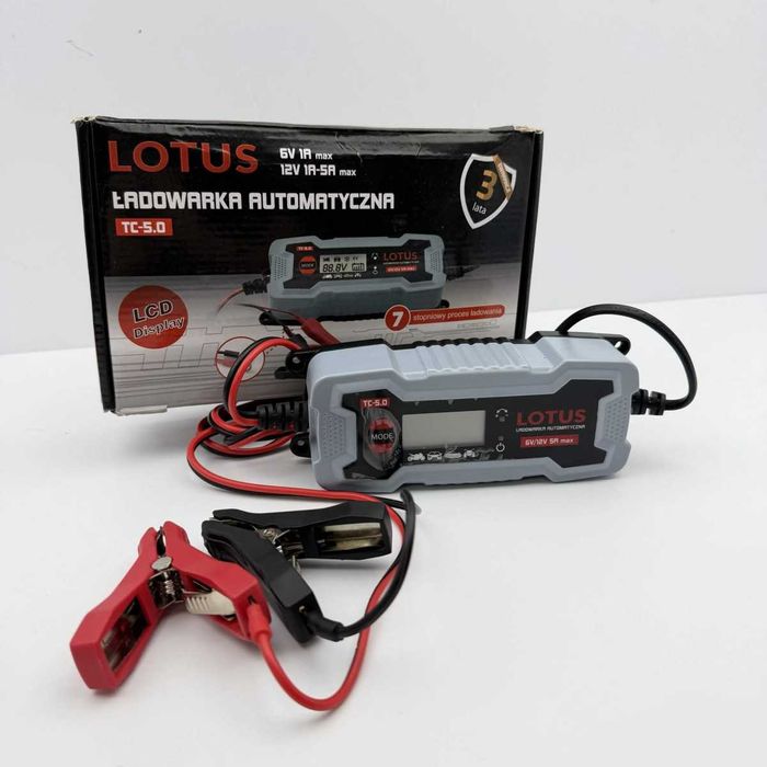 Ładowarka Prostownik Lotus TC-5.0 | Poznań | Testuj Na Miejscu