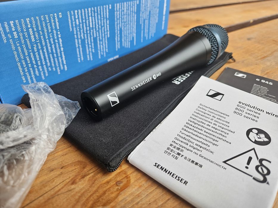 Sennheiser e945 mikrofon caly zestaw