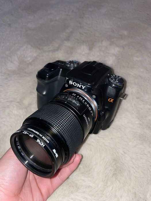 Sony α100 + Lente Tamron SP