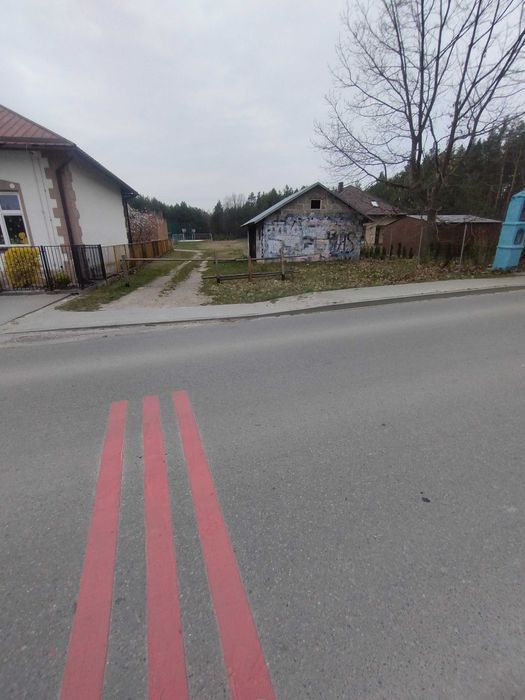 Wynajmę działkę 27 arów z budynkiem