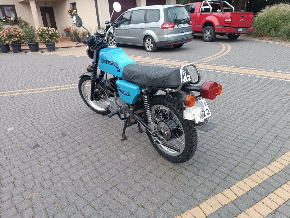 MZ Etz 250 zamiana zamienię motocykl quad cross prl auto bus