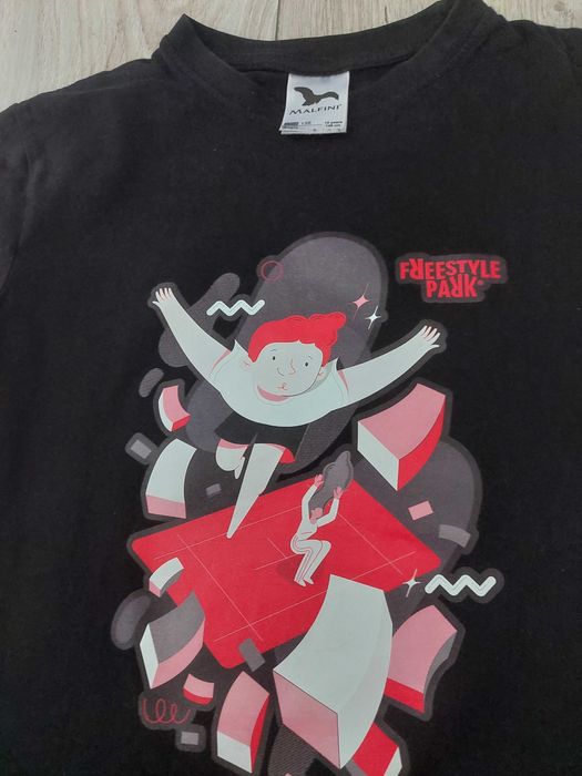 Tshirt krótki rękaw 146 trampolina Freestyle park