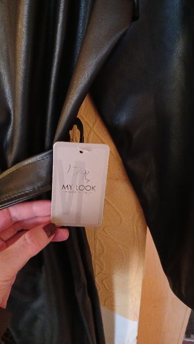 Комбенизон с кож зама .Новый