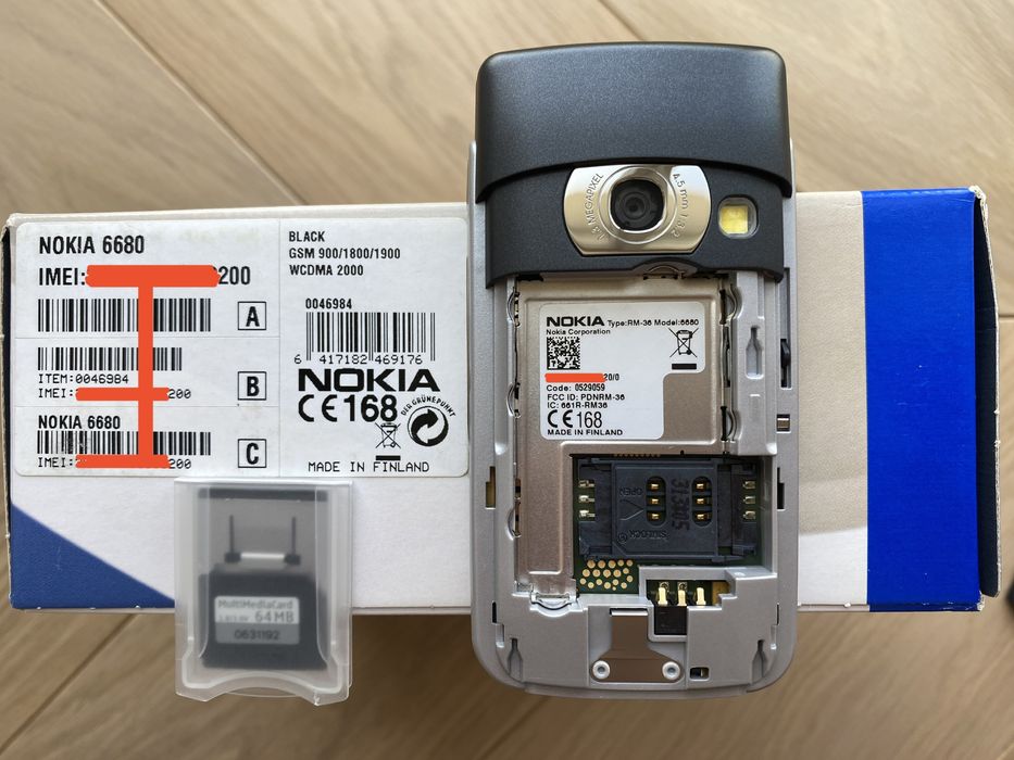 Nokia 6680 - НОВИЙ ! - Оригінал ! - vintage phone раритет ретро