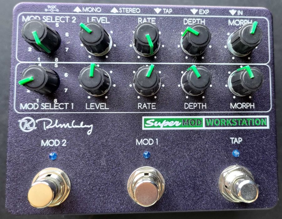 Keeley Super Mod Workstation (supermod) - multiefekt z reverb, delay ...