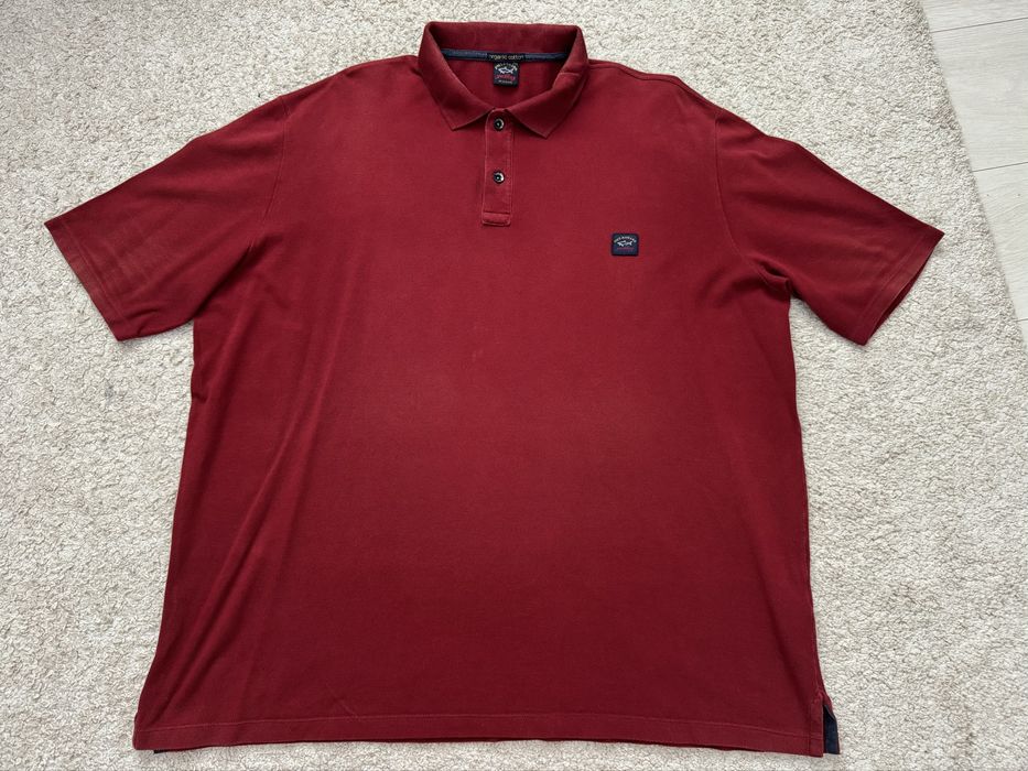 Paul & Shark r. 4XL koszulka polo męska oryginalna krótki rękaw