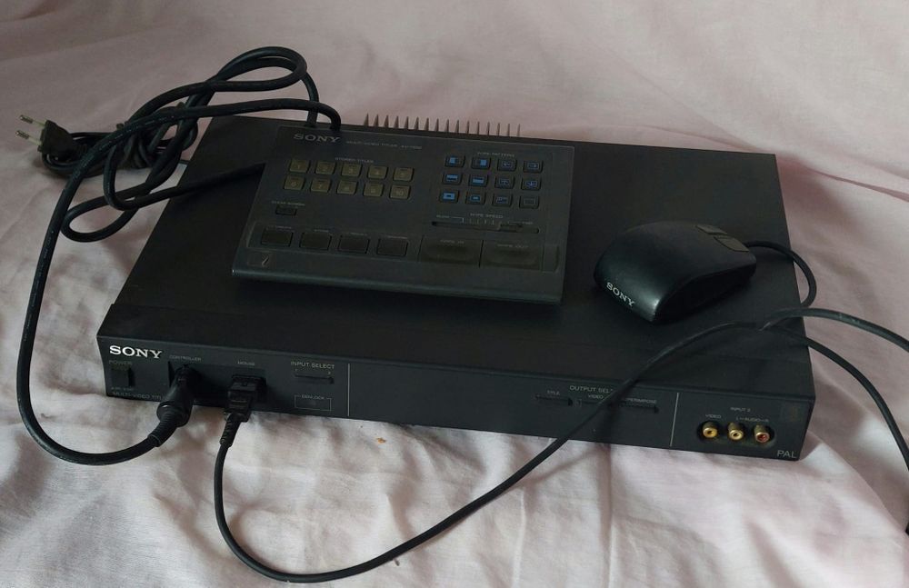 Equipamento de Edição Sony Video Multi - Vídeo