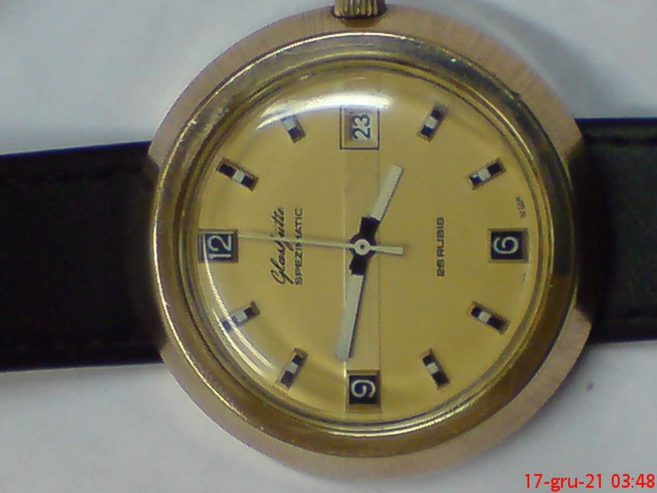 zegarek Glashutte automat Duży