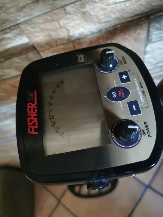 Detector metais Fisher gold bug pro