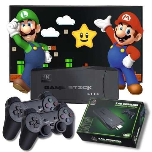 Retro Konsola TV Gry Emulator 2 Padów 10000 Gier