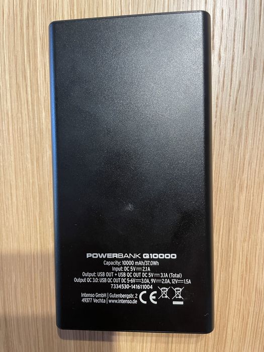 Pawer bank Intenso 10000 MAH