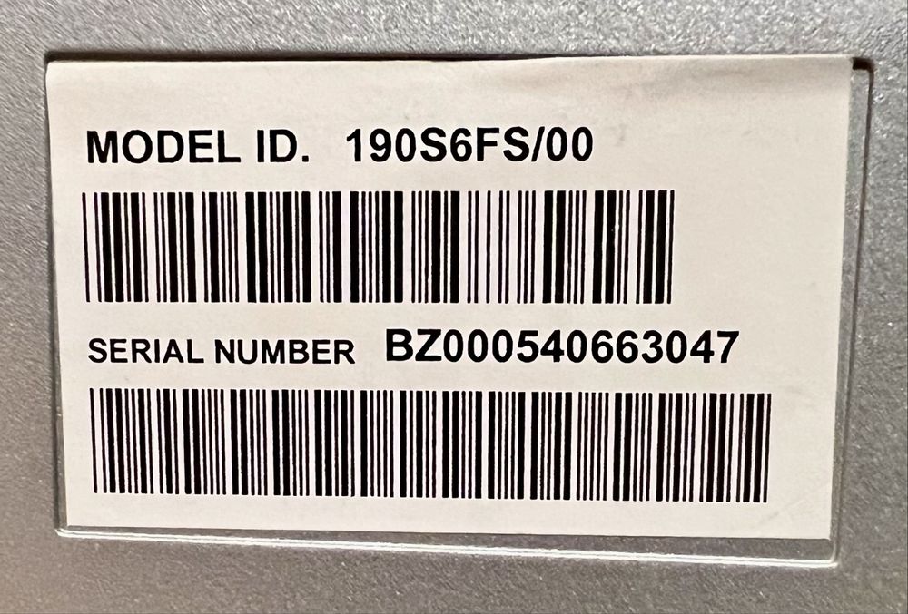 Monitor Philips 19 polegadas LCD