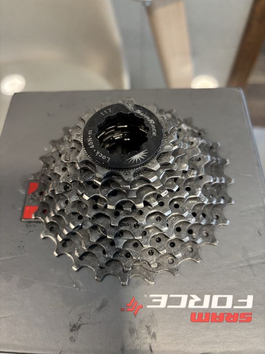 Cassete shimano ultrega 11 vel e corrente dura ace 11 vel