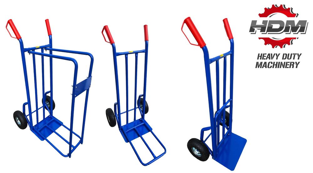 Wózek transportowy do drewna młynarka składany 2 w 1 150kg HDM pompowa