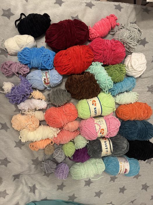 Włóczki himalayah dolphin baby i baby fox  , bezpieczne oczy