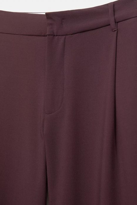 Елегантні штани із защіпами 34 38  pullandbear