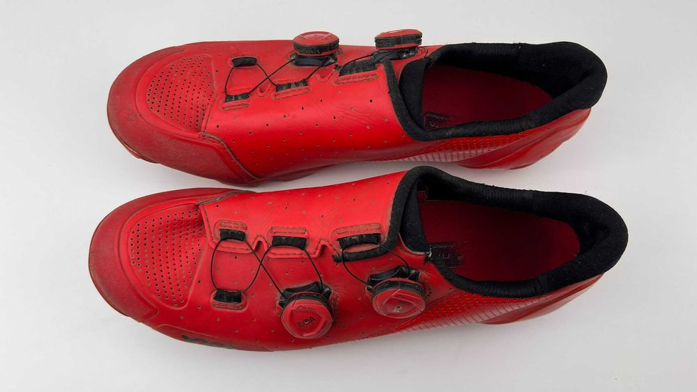Buty rowerowe Bontrager XXX LTD MTB red 44 OCLV carbon