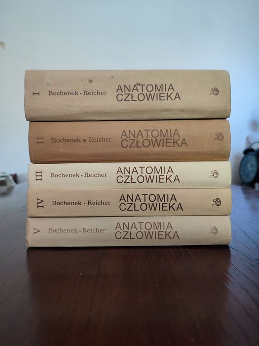 Anatomia Człowieka - Bochenek wszystkie tomy