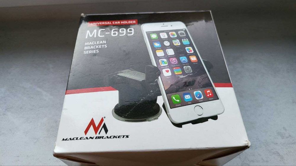 Uchwyt na telefon Maclean Brackets MC-699 + Uchwyt z ładowaniem induk.