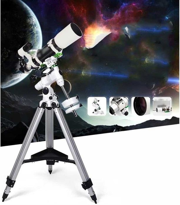 Astronomical Telescope High-Definition High-Power Low Light Stargazing for Astronomy Enthusiasts, Adults, Children (with adult supervision)