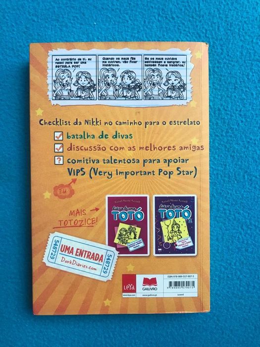 Livros diário de uma totó
