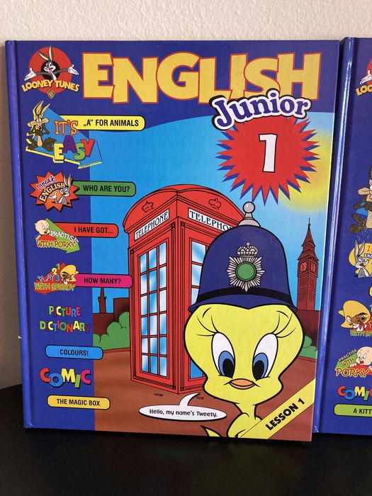 Coleção completa English Junior Looney Tunes