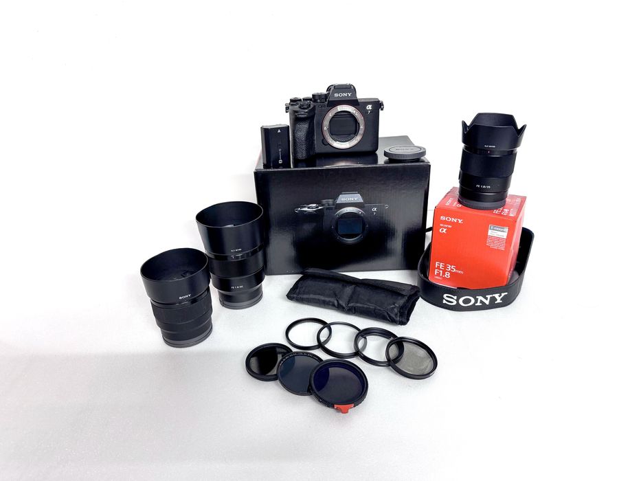 Sony a7iv  + lentes