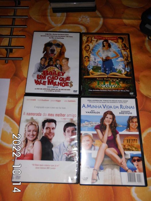 DVDS vários - filmes e música