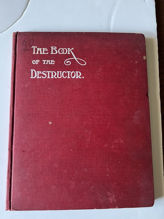 MOÇAMBIQUE - Proposta de aquisição de incineradora - Carta antiga de 1908 - Acompanha livro THE BOOK OF THE DESTRUCTOR