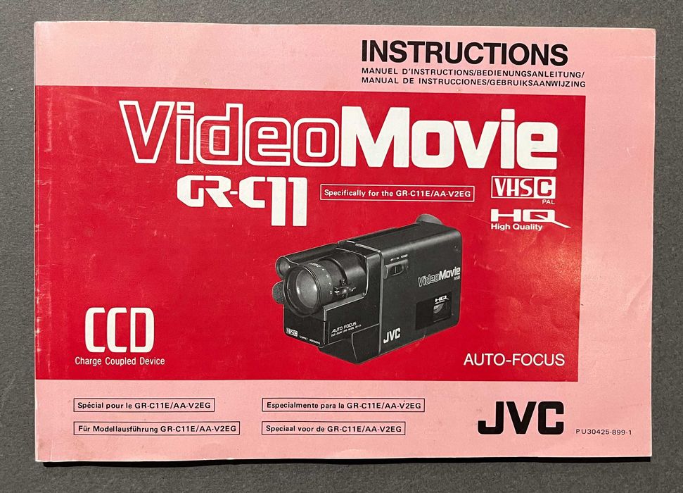 manual JVC GR-C11