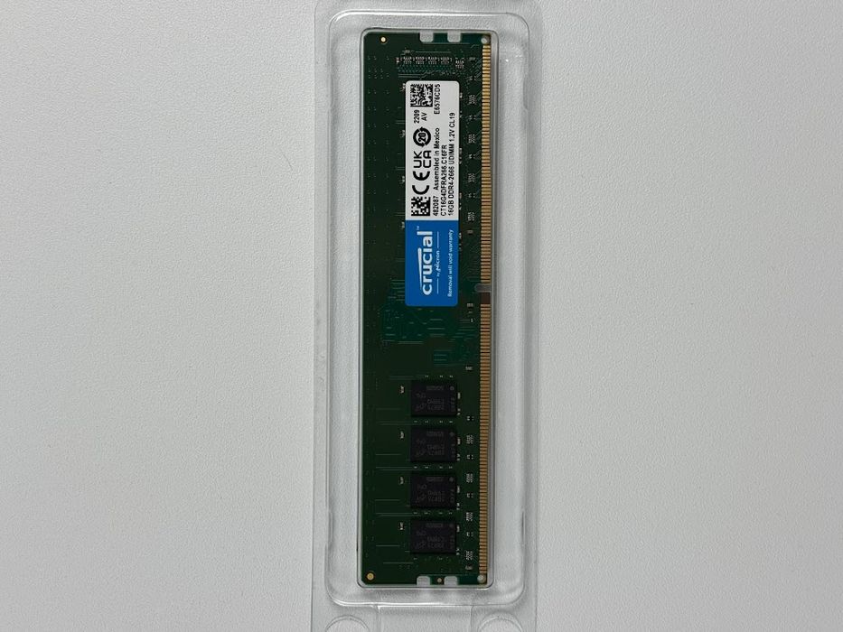 Оперативна пам'ять Crucial DDR4 DIMM 16GB 2666MHz (CT16G4DFRA266)