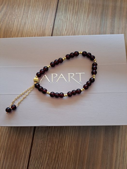 Bransoletka z kamieni granatu Apart