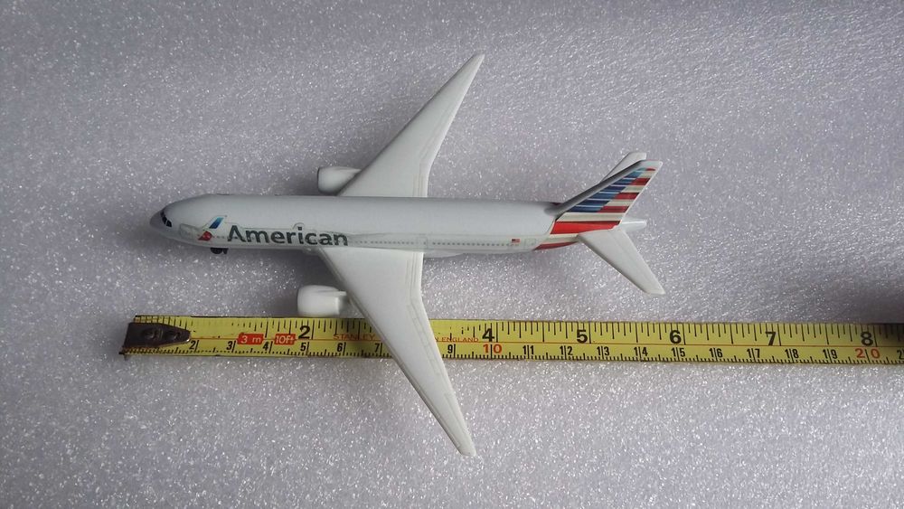 Avião - American Airlines  Die cast Metal