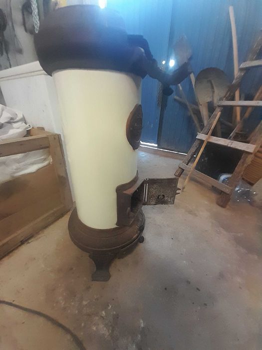 Salamandra- Lareira a lenha-Antique