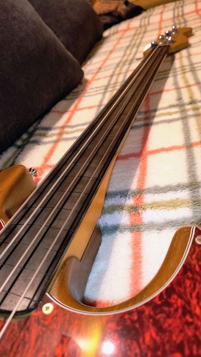 Gitara basowa fretless