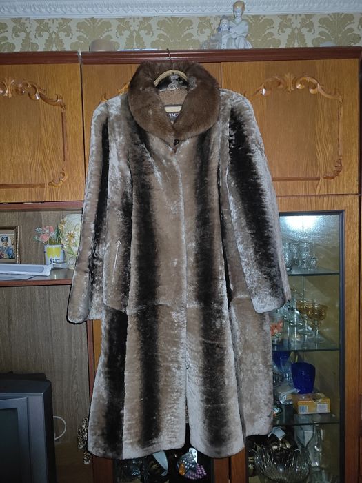 Шуба мутон натуральна