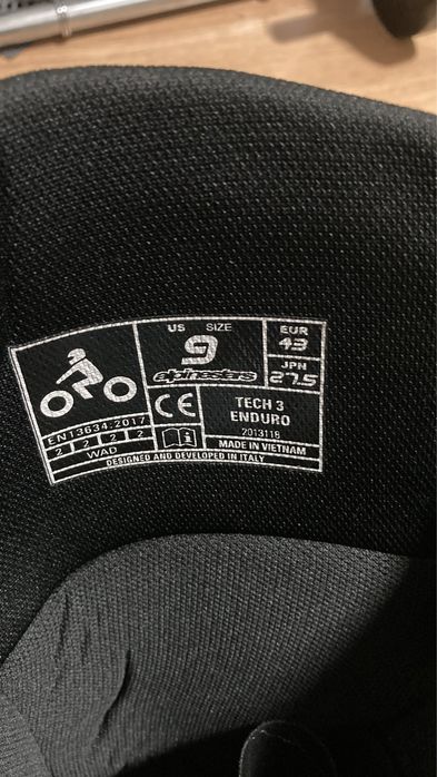 Alpinestar tech3 enduro