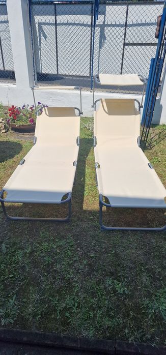 Leżak Vounot 190 x 58 x 27 cm 2 szt