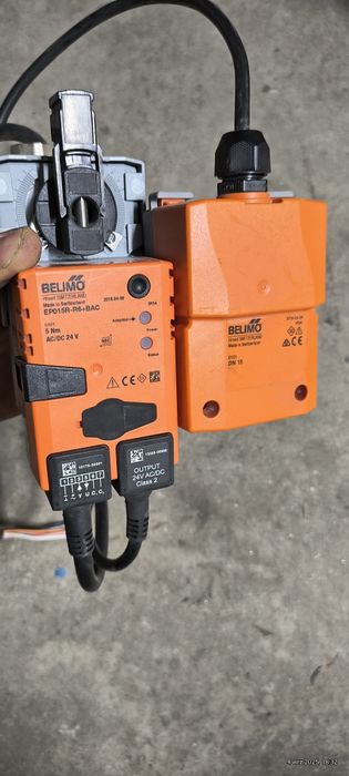 Siłownik z zaworem Belimo EP015R-R6-BAC DN15