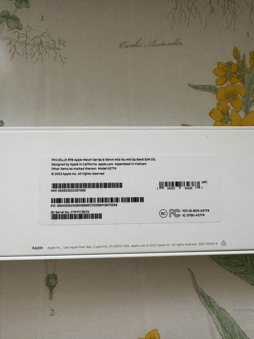 Apple watch, series 8, 45mm