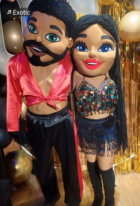 Żywe maskotki Pablo i Tereska Maskotki 18 +
