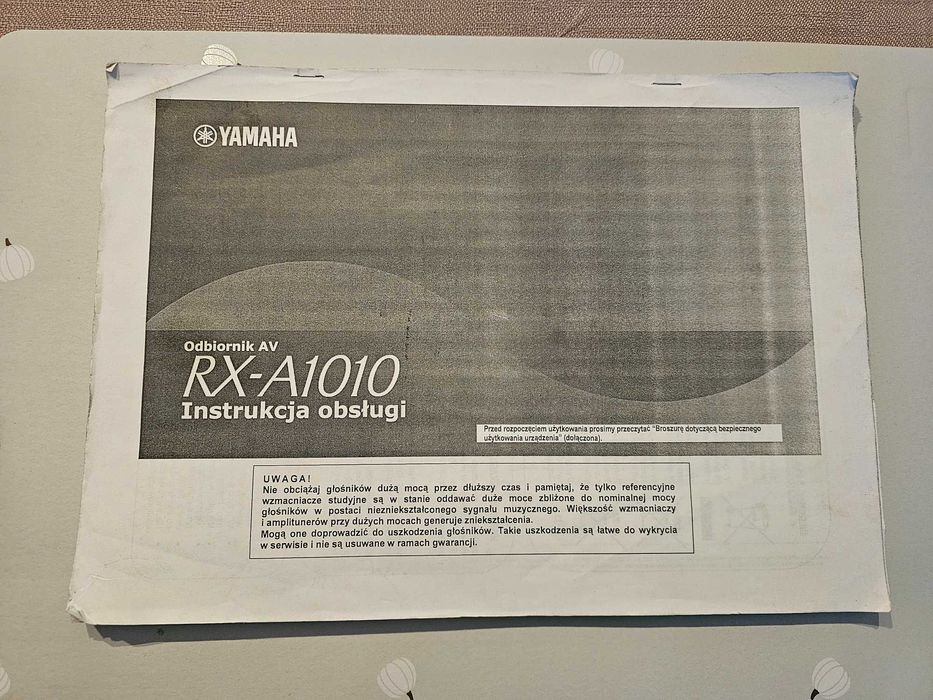 Amplituner Yamaha RX-A1010 w B.dobrym stanie